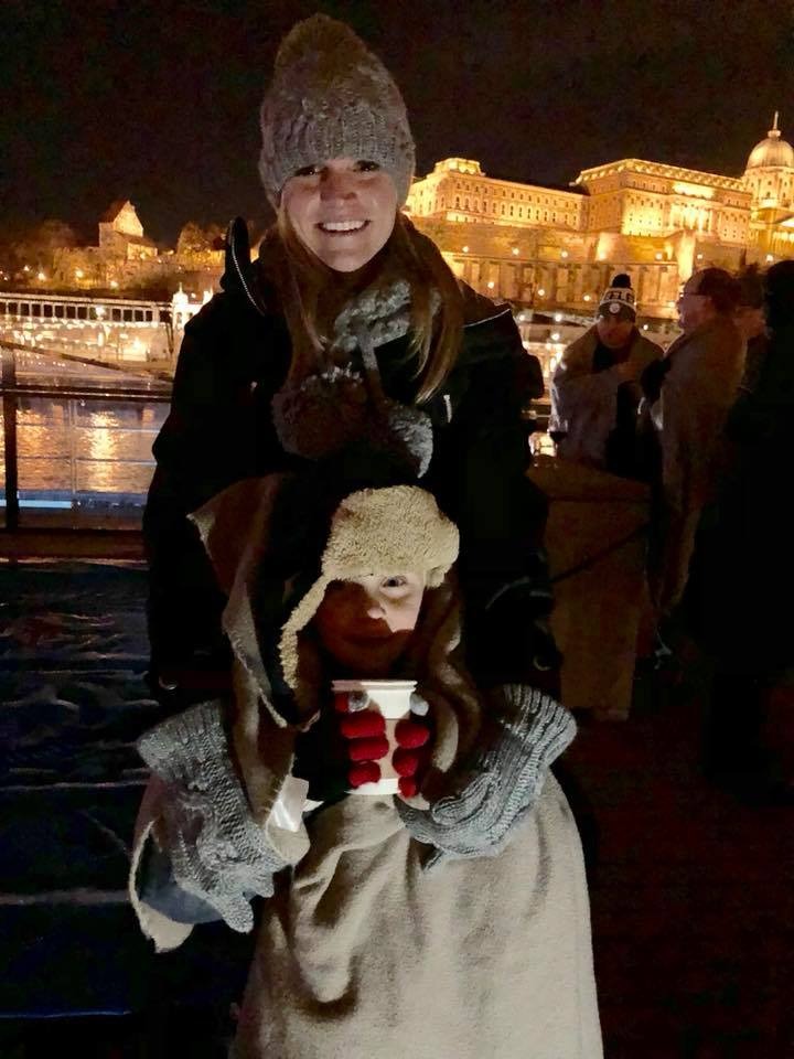 River cruising in Budapest